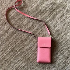 Pink Kate Spade Wallet Phone Crossbody